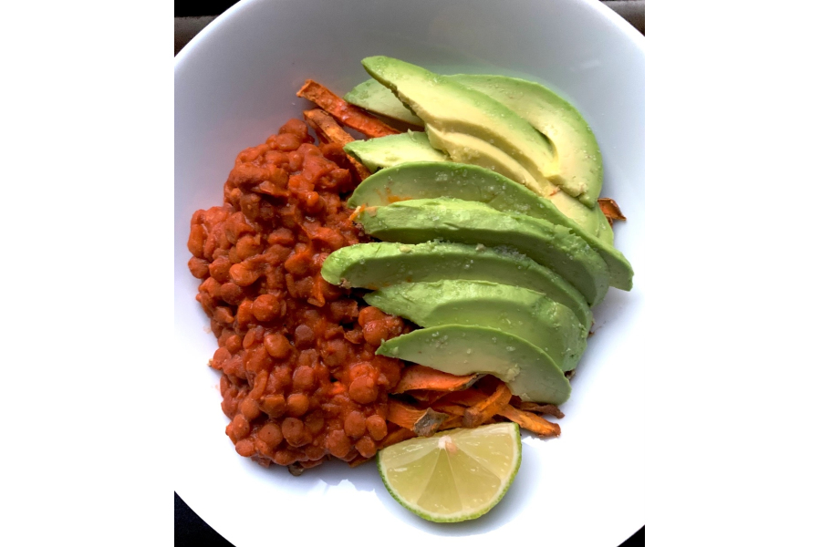 Fajita Bowl de Boniato
